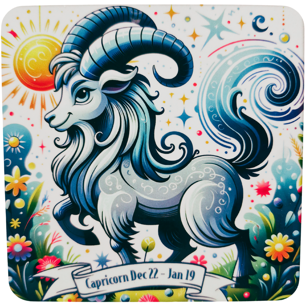 Capricorn coaster